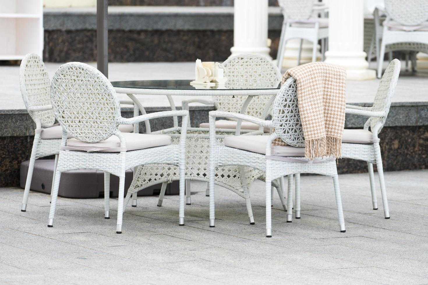 rattan weave for outdoor furniture