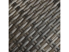 Flat - Extruding Synthetic Natural Rattan Material For Patio Furniture - BM7905