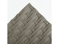 Flat - Plastic Imitate Rattan, Synthetic Rattan Weaving Material-BM7506