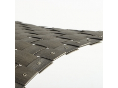 Flat - Plastic Rattan Wicker, Synthetic Rattan Weaving Material-BM7506-P
