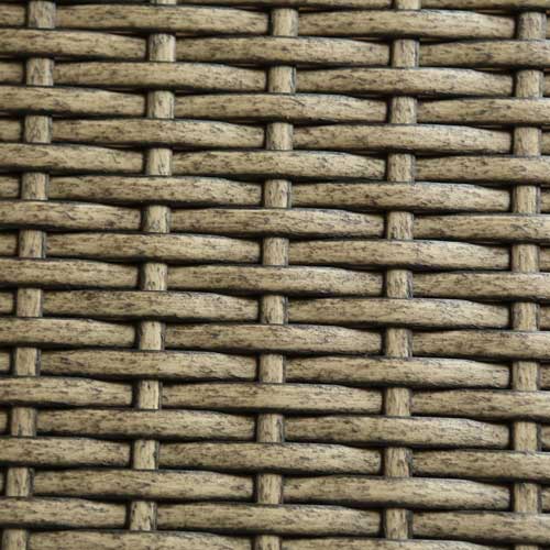 Manmade Wicker Patio Furniture Flat Weaving Rattan - BM7633