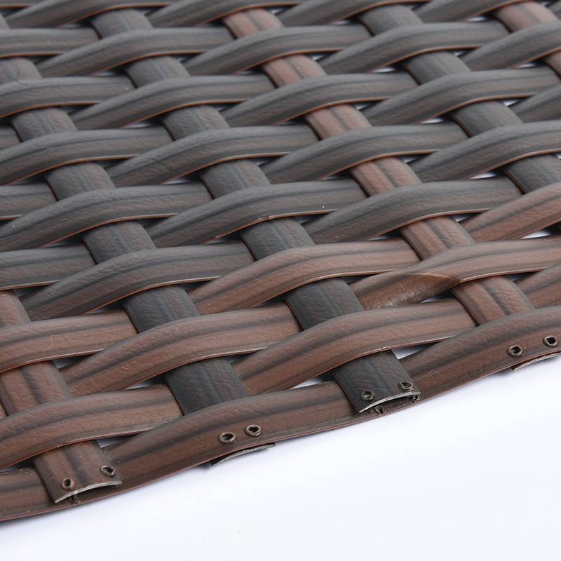 Traditional Flat Artificial Rattan for Terrace Furniture Production - BM8744