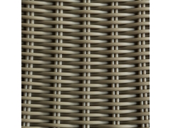 Round - Mexico Exclusive Agent Resin Rattan Plastic Wicker Bench Material - BM11152