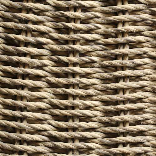 All Weather Hand Woven Wicker Rattan Table Material With Natural Colors - BM7651