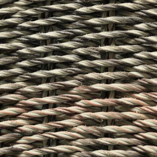 Aluminium Wicker Outdoor Furniture Materials Round Weaving Rattan - BM7660
