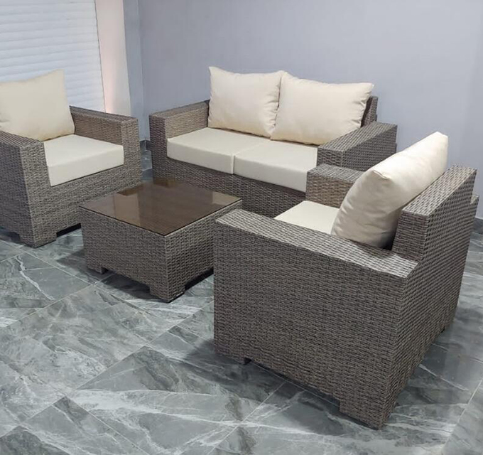 faux rattan for furniture