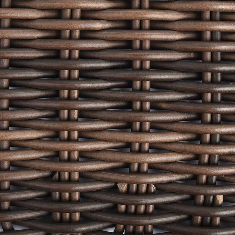 Synthetic Rattan PE UV Resistant Woven Materials for Terrace Furniture - BM1716