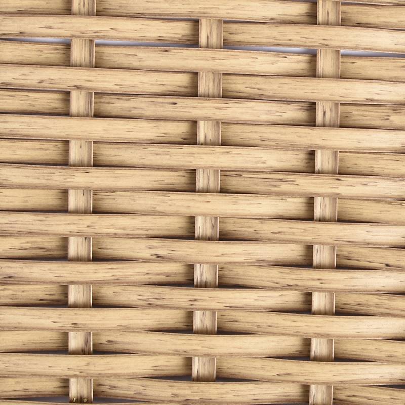 Synthetic Ribbon Braided Resin Waterproof Resistant Weaving Garden Chair - BM32418