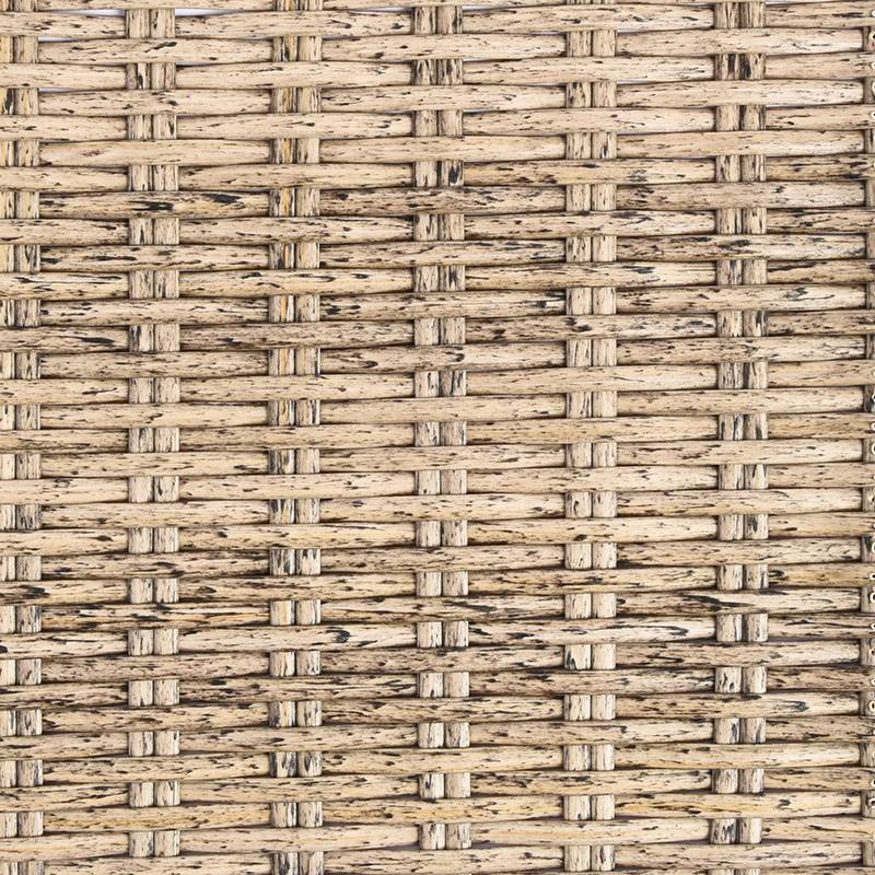 Natural Color Plastic Rattan for Terrace Furniture High Use Weather Resistant - BM32553